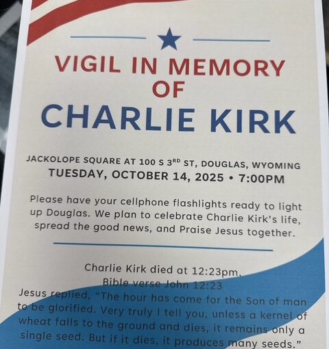 Vigil in Memory of Charlie Kirk