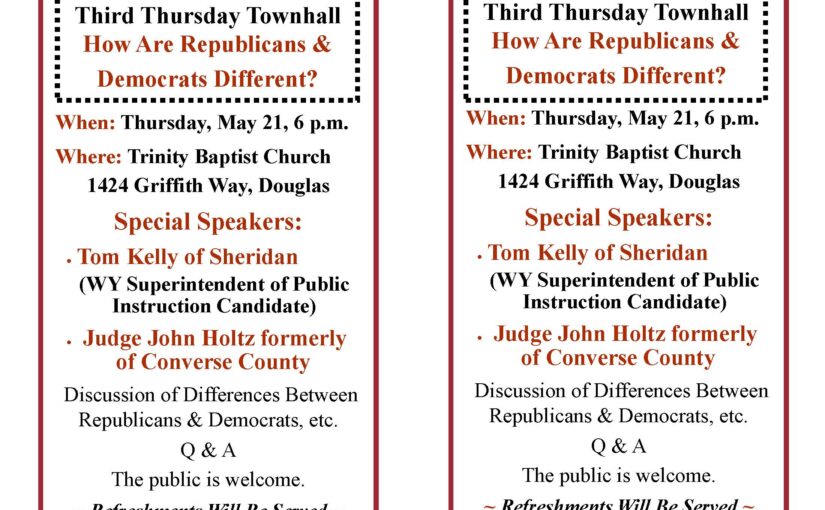 Third Thursday Townhall – May